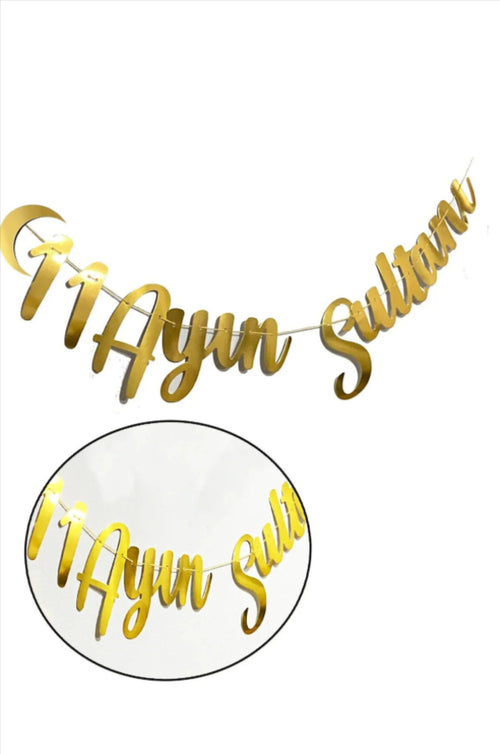 11 Ayın Sultanı Kaligrafi Yazı