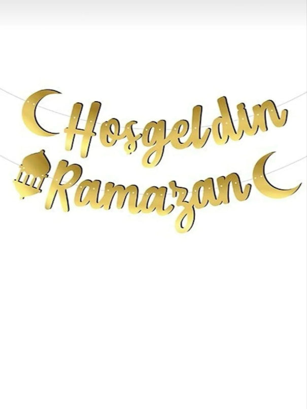 Hoşgeldin Ramazan Yazısı Ramazan Süsü