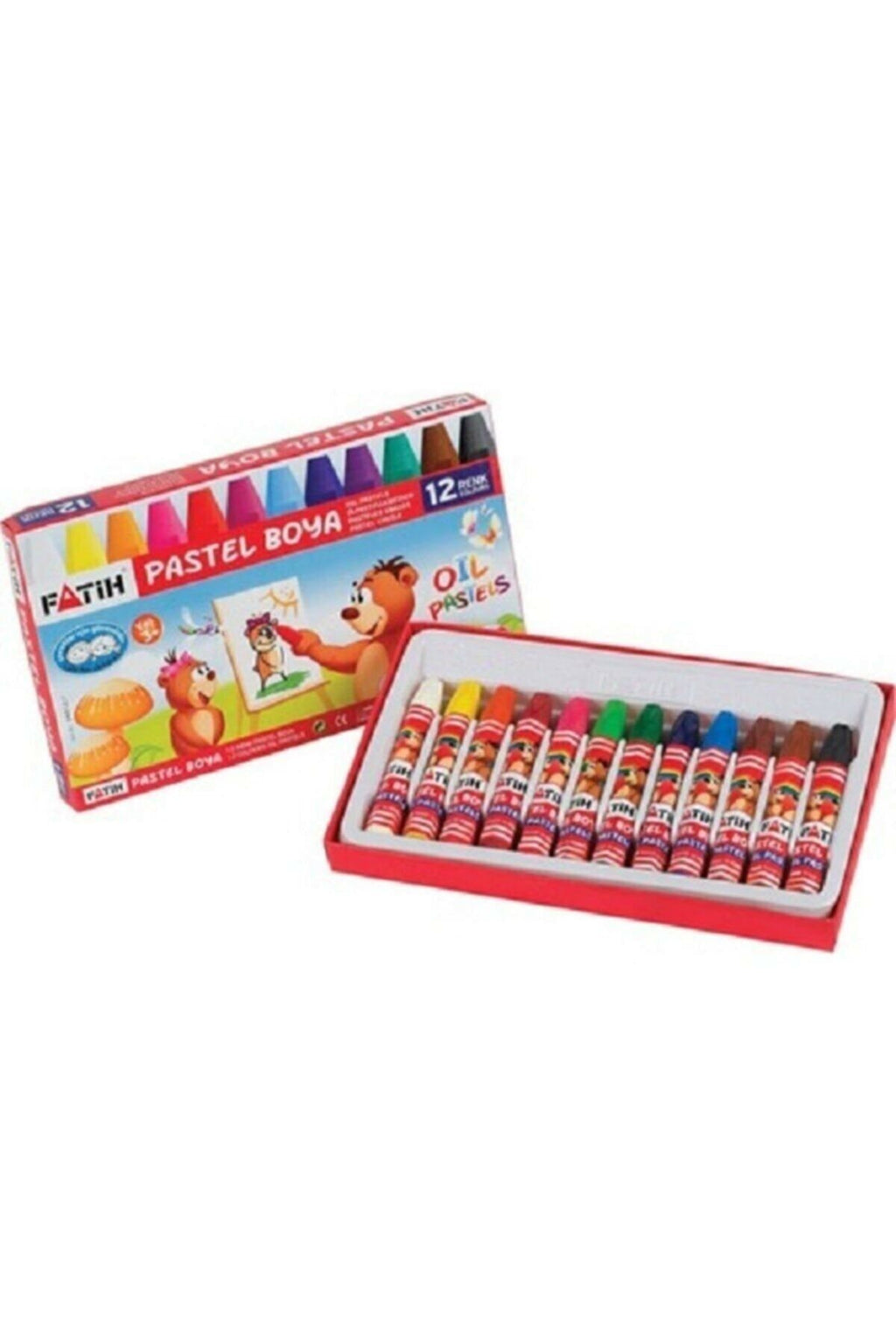12'li Pastel Boya Seti