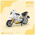 120 Parça Mikro Bloklar Yarış Motosikleti 14+ Yaş