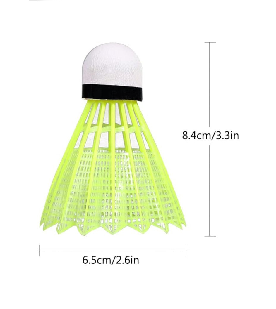 6'lı Plastik Badminton Topu