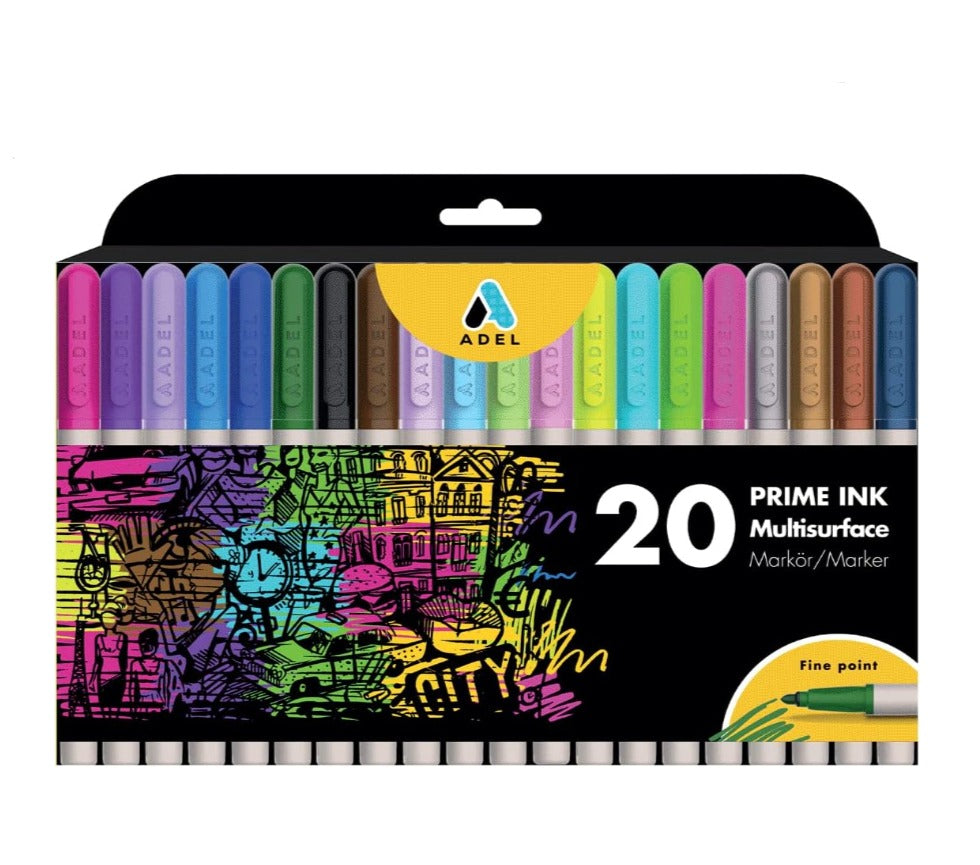 Prime Ink Multisurface 20'li Karma