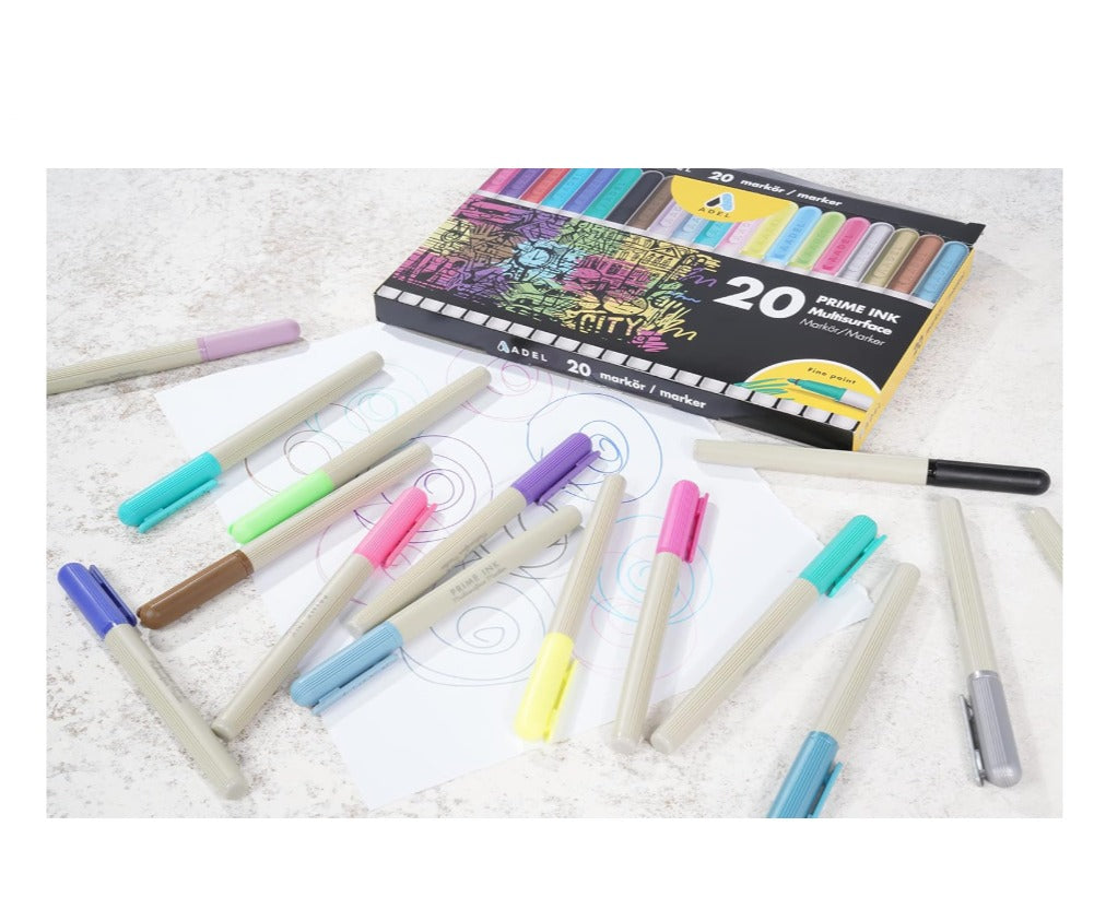 Prime Ink Multisurface 20'li Karma