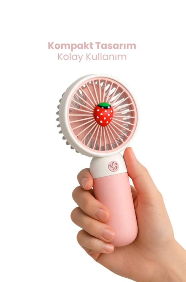 Şarjlı, Telefon Tutacaklı El Fanı