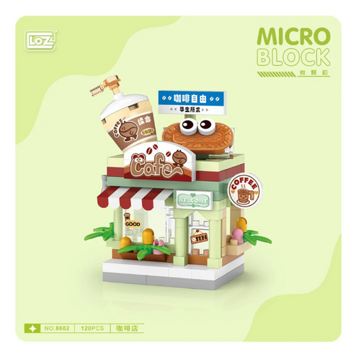 120 Parça Mikro Bloklar Cafe 10+ Yaş