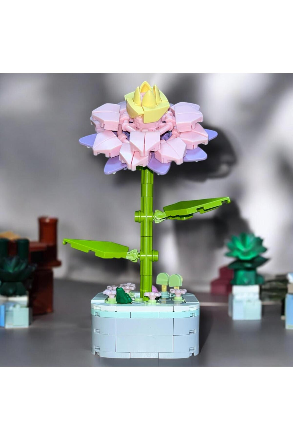 162 Parça Atlas Çiçeği Yapım Seti - Gerçekçi ve Dekoratif Yapı Oyuncağı
