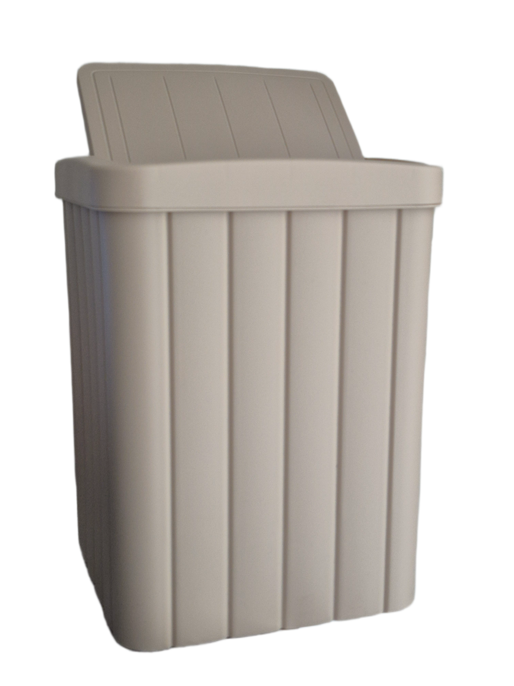 2'li Banyo Seti - 10L Pırpır Kapaklı Çöp Kovası Ve Wc Fırçalık