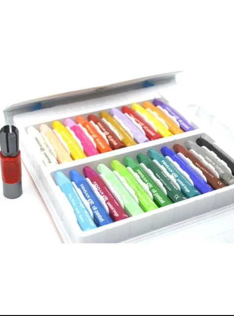 Kidz 24 Renk Karton Kutu Pastel Boya