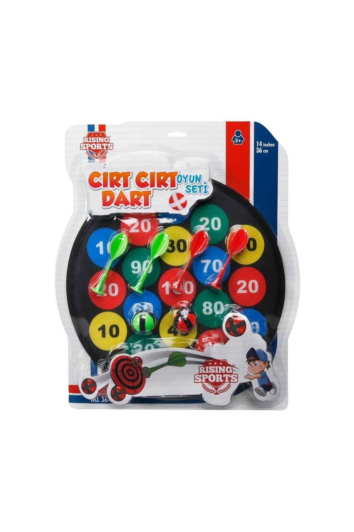 36789 Cırt Cırt Dart -  İğnesiz Dart Seti 36 cm