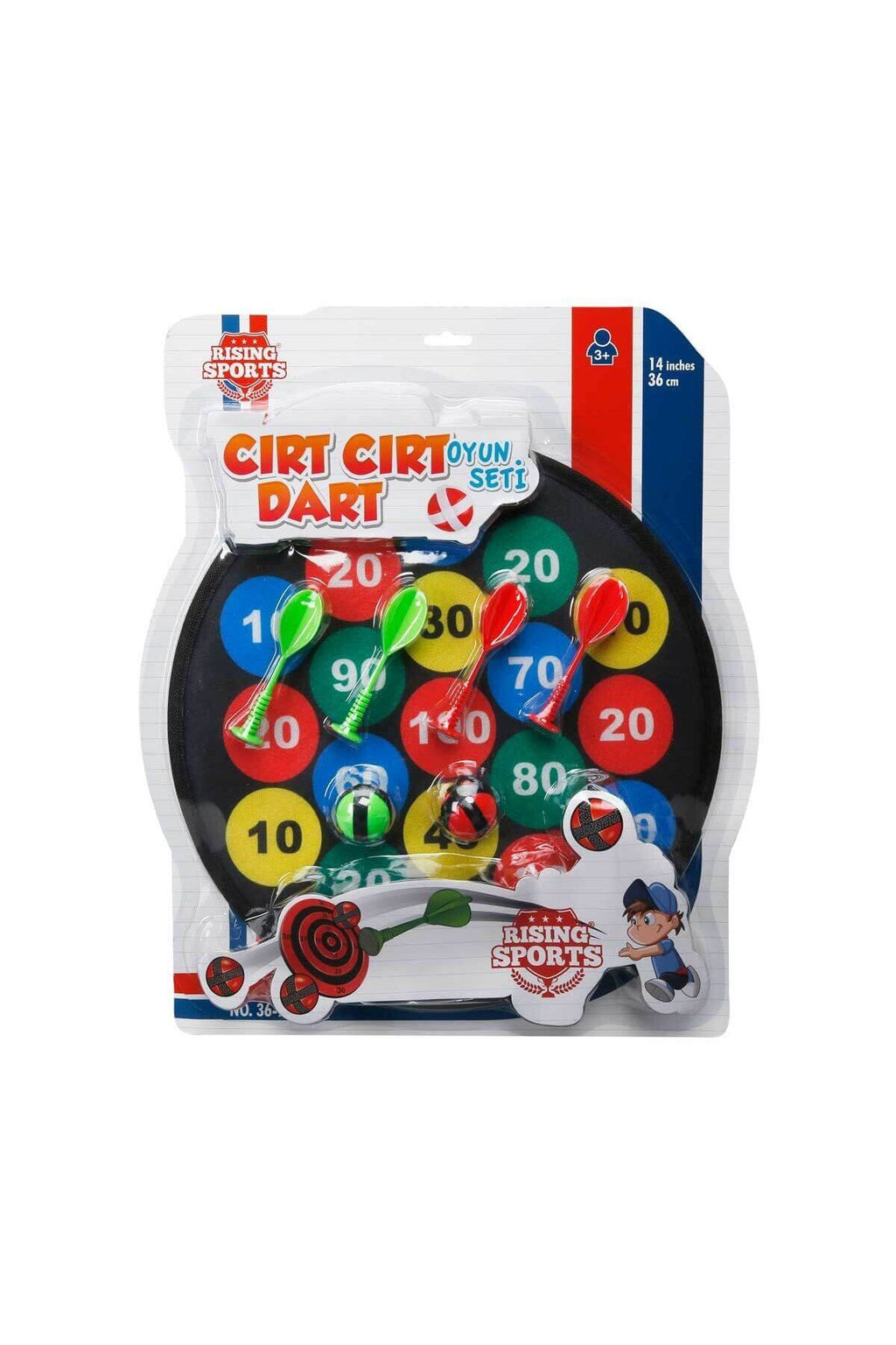 36789 Cırt Cırt Dart -  İğnesiz Dart Seti 36 cm