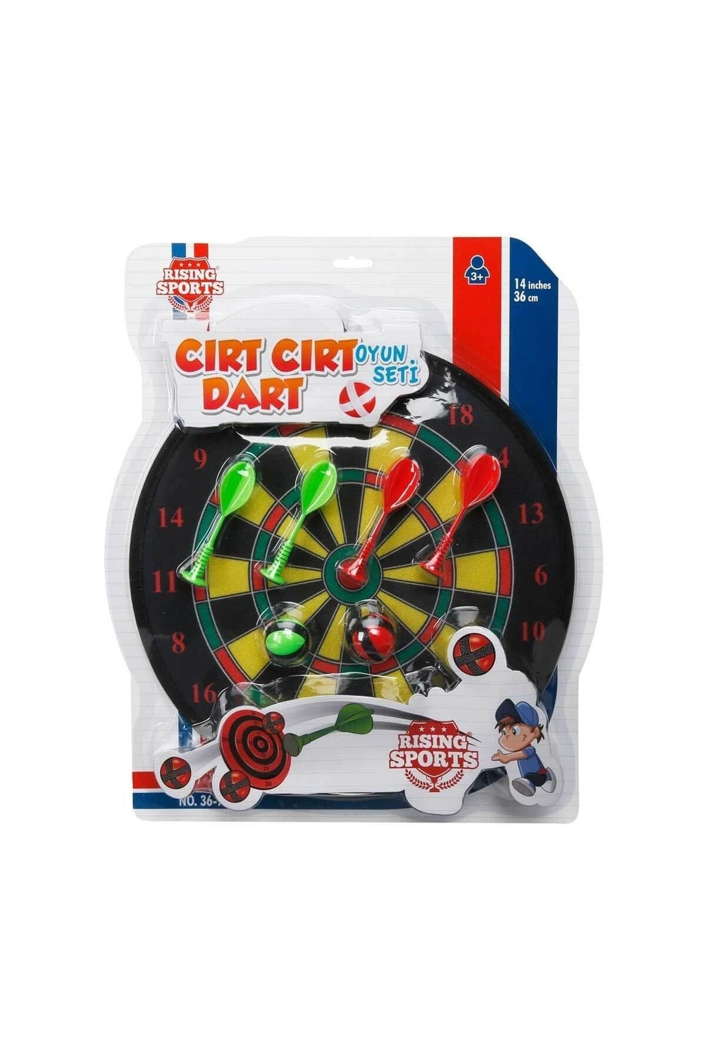 36789 Cırt Cırt Dart -  İğnesiz Dart Seti 36 cm