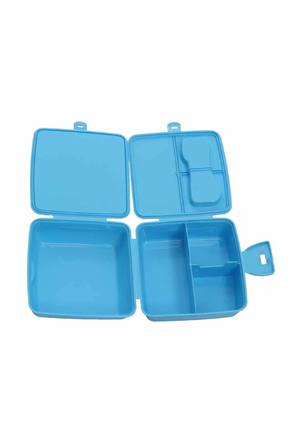 4 Bölmeli Plastik Beslenme Kutusu Mavi (OTTO-42544)
