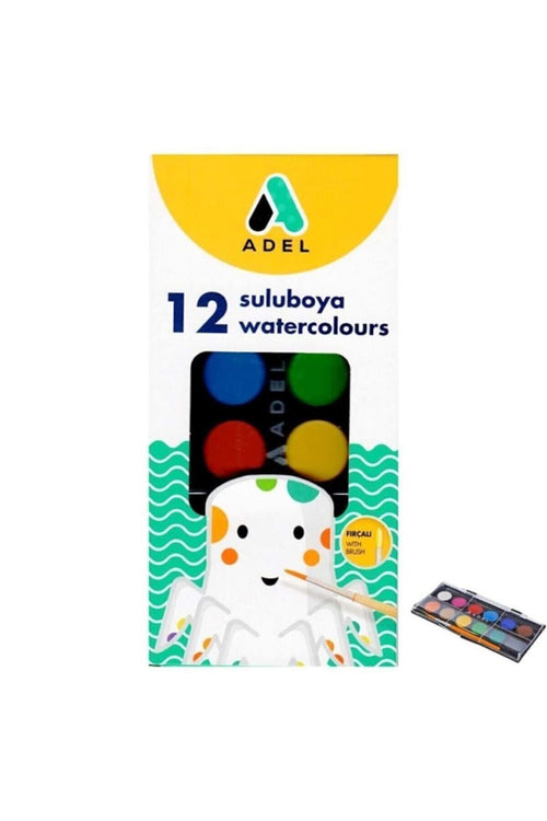 4 Lü Boya Kırtasiye Seti (Kuru+sulu+pastel+keçeli)