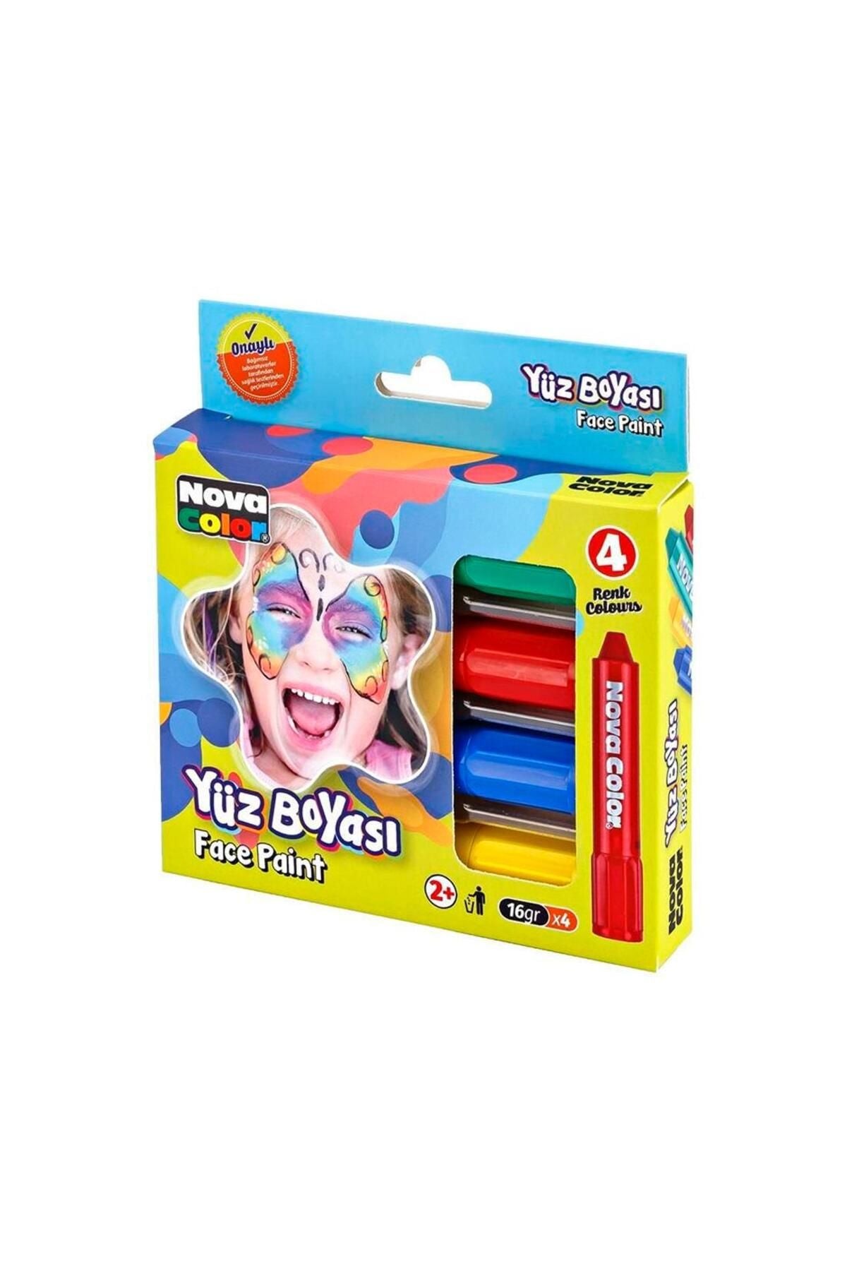 4'lü Yüz Boyası Nc-211