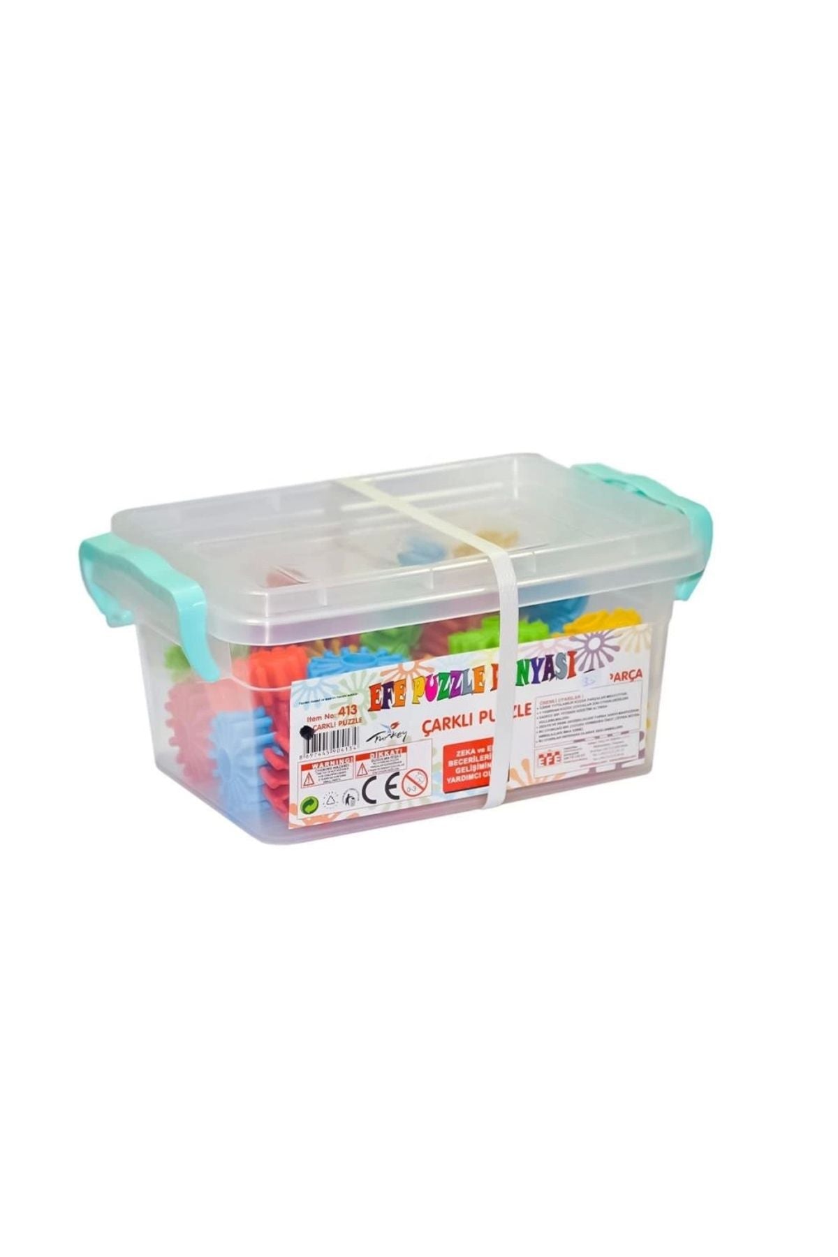 413 Çarklı Puzzle 35 Parça -Efetoys