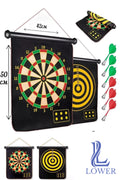 6 Oklu Dart Seti Çift Taraflı  Manyetik Mıknatıslı Oyun Asmalı Dart Ok Dart Oyunu