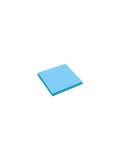 (4 ADET) Şeffaf Mavi Yapışkanlı Not Kağıdı | 76x76mm | 50 Yaprak | Post-it , Postit, Post it