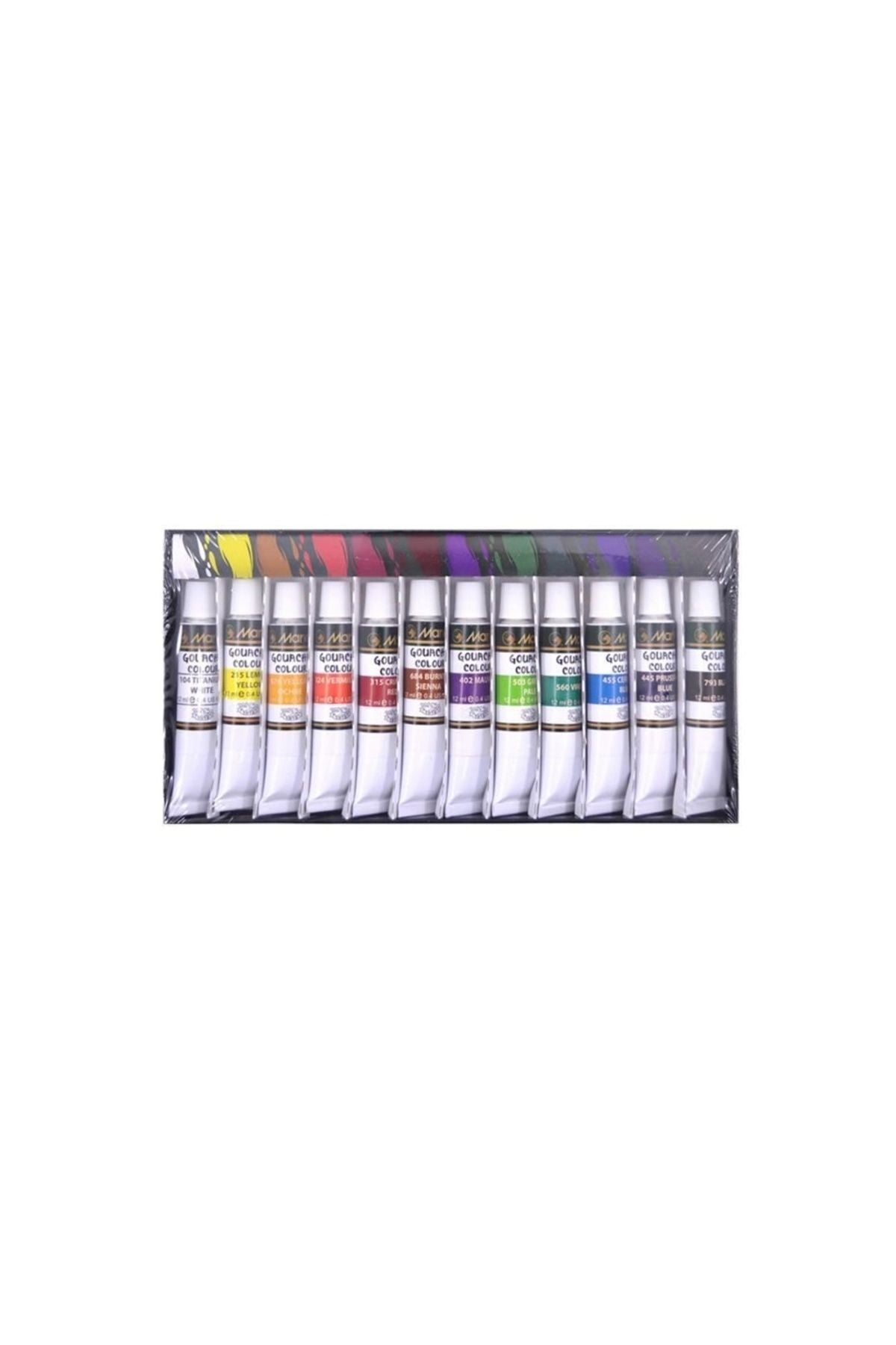 7312B 12x12 ml Guaj Boya 12'li
