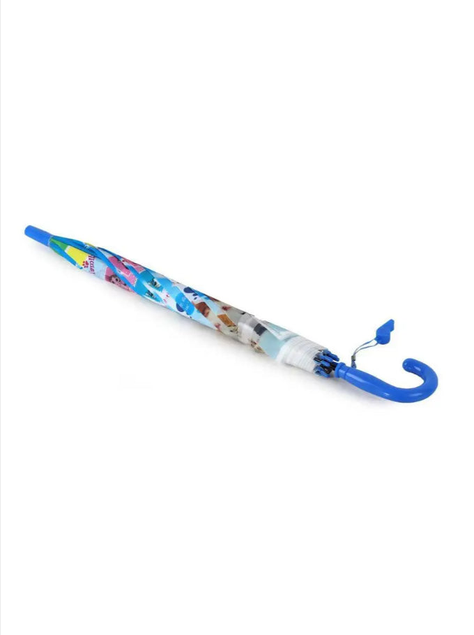8 Telli Yarı Otomatik 84cm Çaplı Düdklü Kedi Desenli Çocuk Baston Şemsiye