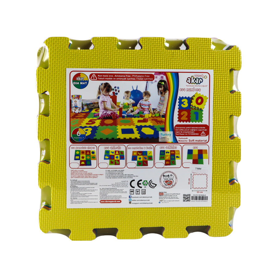 90-986 ECO EVA 33X33 RAKAMLAR 7MM