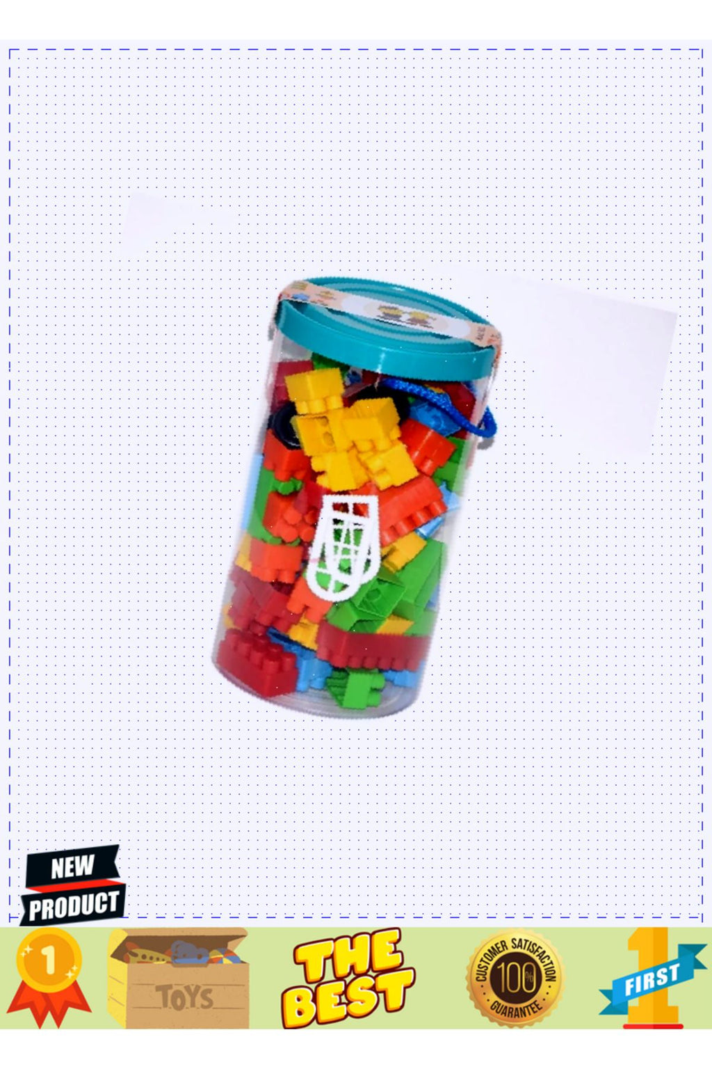 902 Blok Set 82 Parça 5 Litre Kız Erkek Çocuk Oyuncakları Eğitici Oyuncaklar