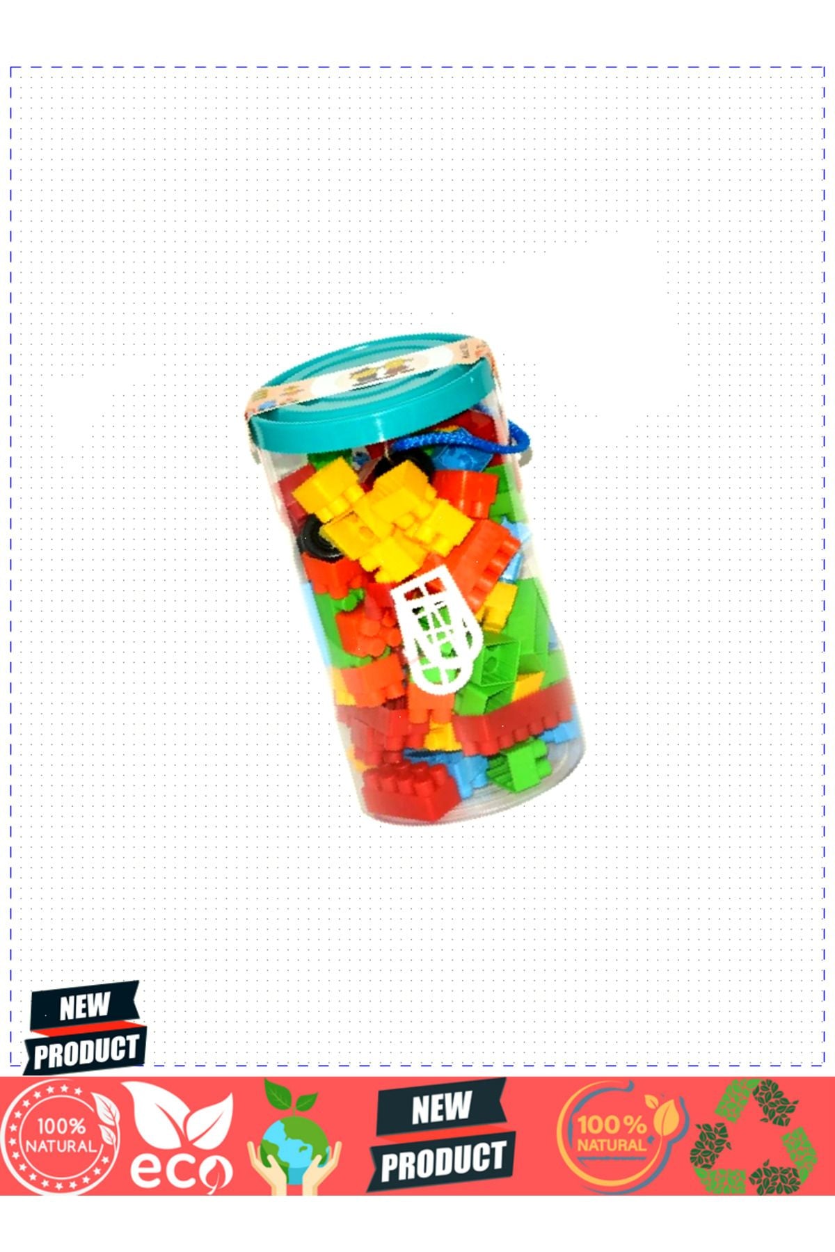 902 Blok Set 82 Parça 5 Litre Kız Erkek Çocuk Oyuncakları Eğitici Oyuncaklar