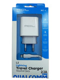ACL ŞARJ BAŞLIK+KABLO İPHONE (Ligthining) 10W 2.1A