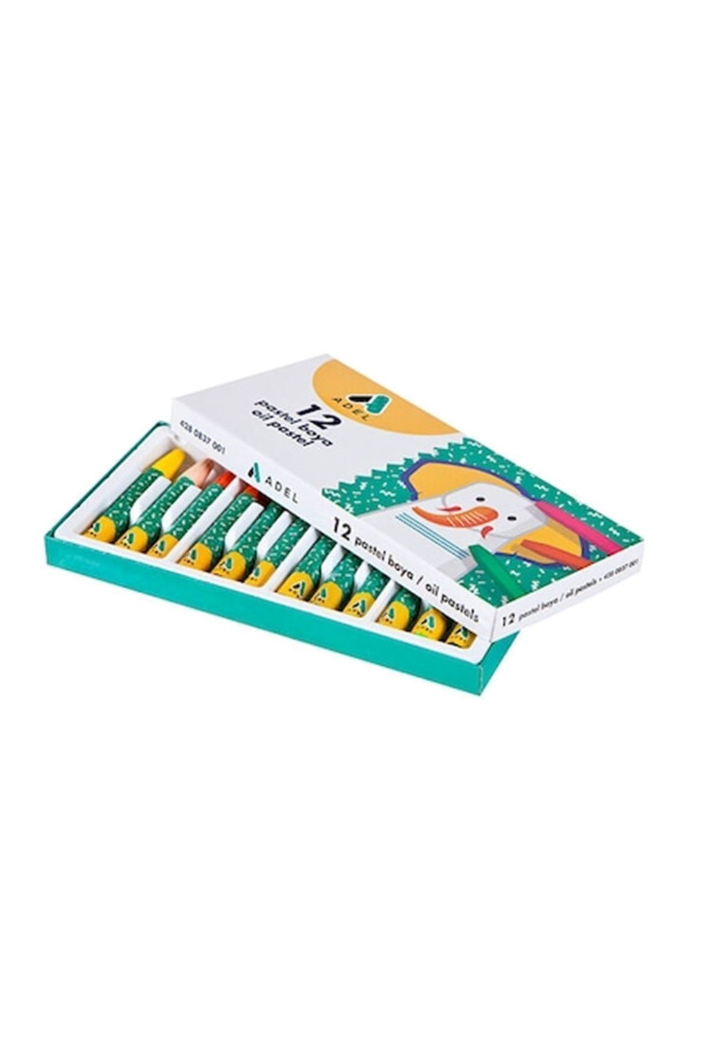 Adel 12 Pastel Pastel Boya Kalemi