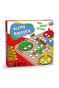 Ahşap Kızma Birader Geleneksel Aile Oyunu Zeka Akıl Strateji Kutu Oyunu Ludo