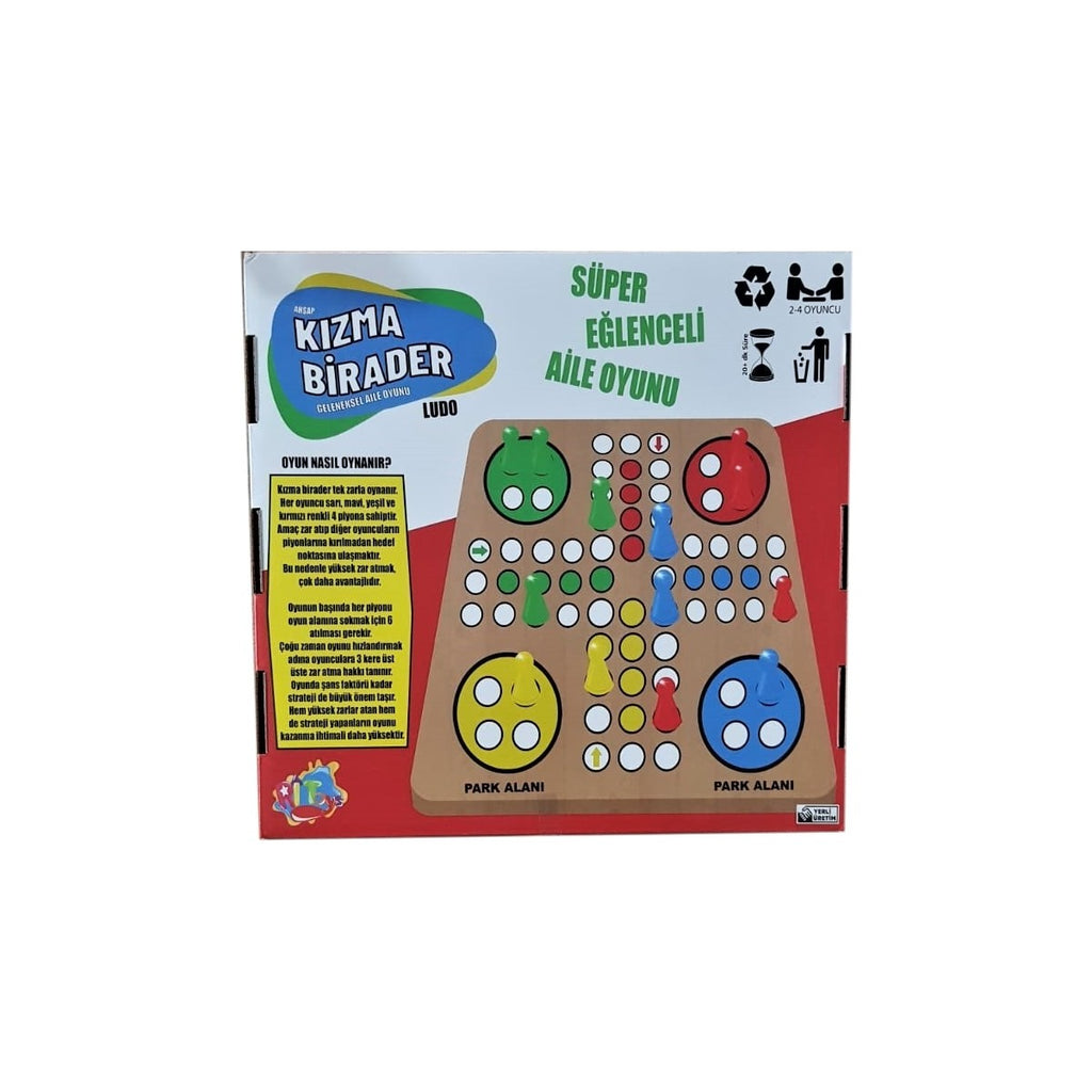 Ahşap Kızma Birader Ludo
