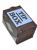 Ahşap Mdf Tip Box Bahşiş Kutusu Kumbara 21CM Anahtarlı
