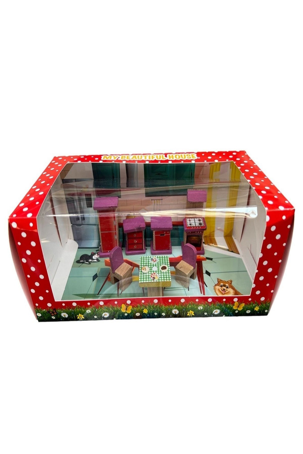 Ahşap Oyuncak  Minyatür Mutfak Set