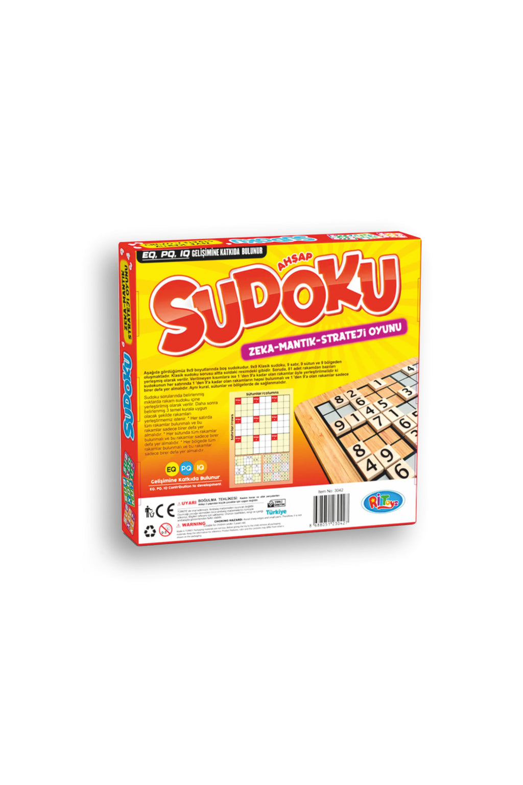 Ahşap Sudoku Oyunu