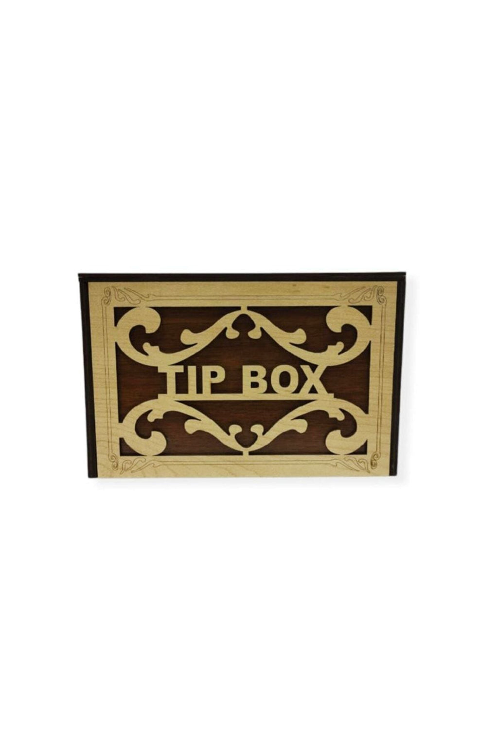 Ahşap Tip Box Bahşiş Kutusu Anahtarlı Tip Box Kutusu Ahşap Kumbara