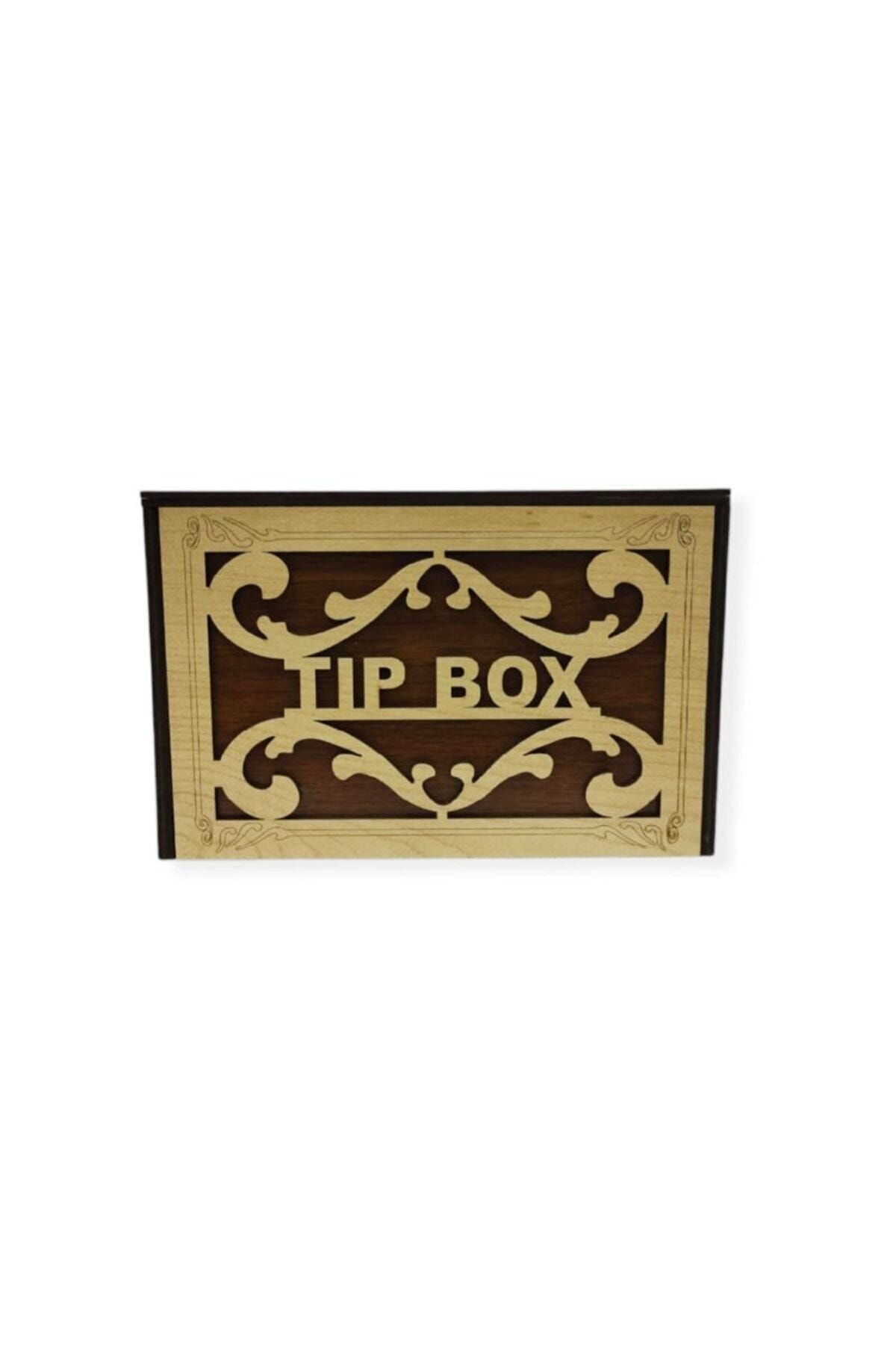 Ahşap Tip Box Bahşiş Kutusu Anahtarlı Tip Box Kutusu Ahşap Kumbara