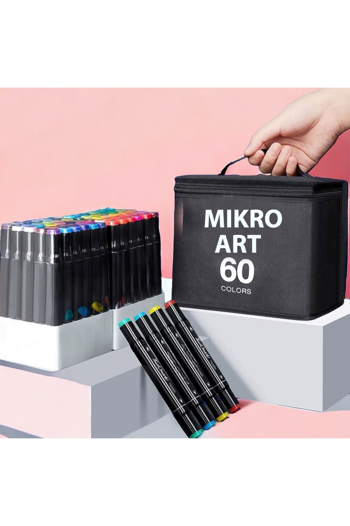 ART MARKER KALEM SETİ 60 LI SET