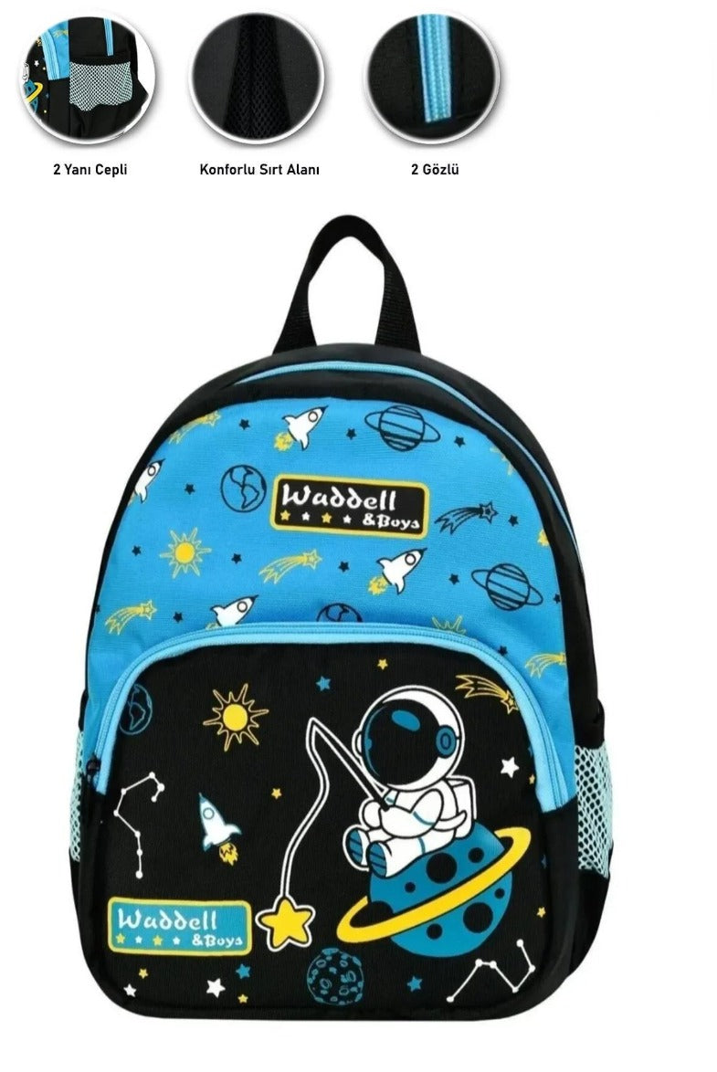 Astronot Anaokulu Sırt Çantası