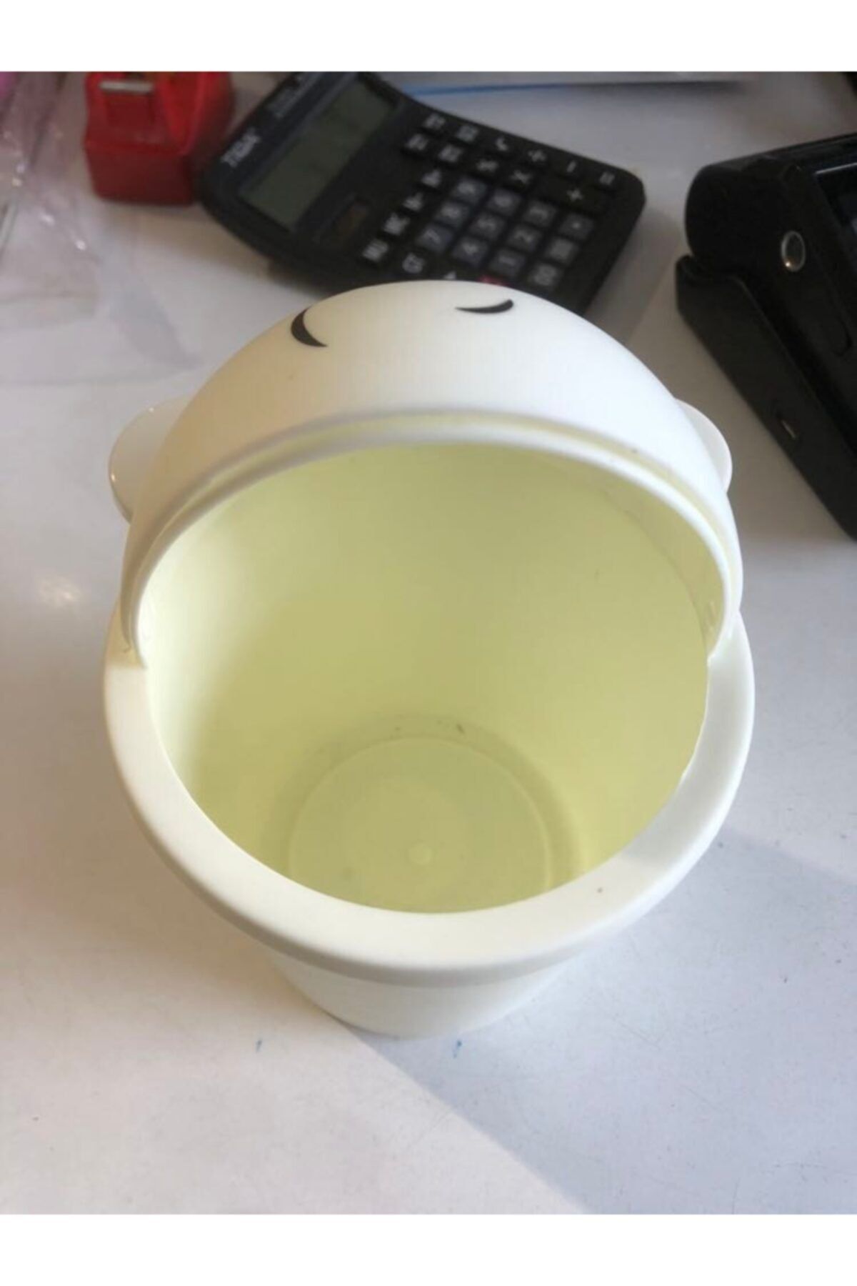 Ayıcıklı Çöp Kovası Qlux Hippo Çöp Kovası Küçük Boy