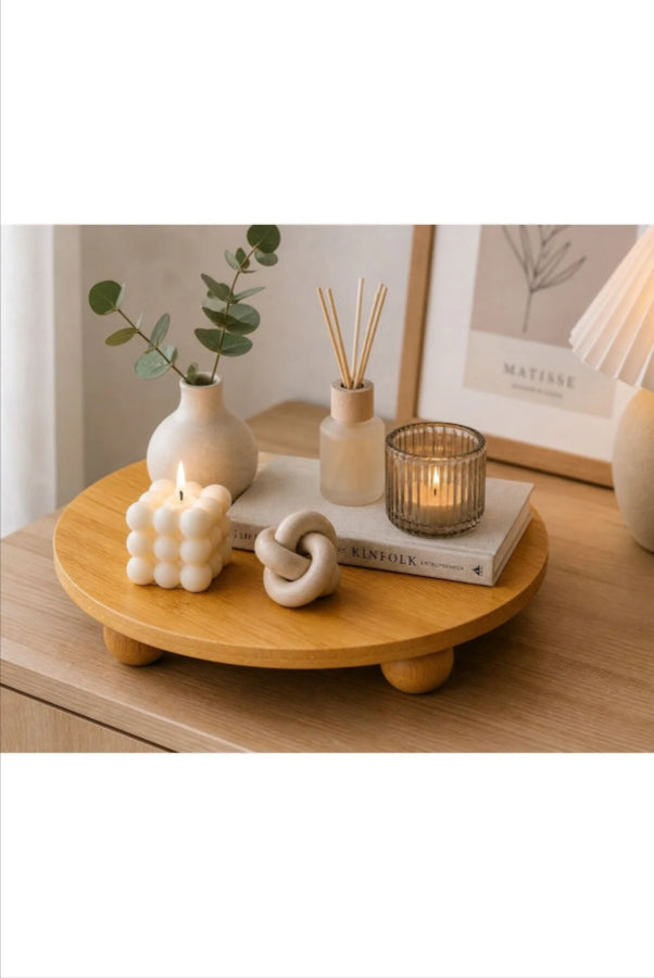 Bambu Top Ayaklı Kesme Tahtası 25 cm