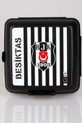 Beşiktaş Lisanslı Plastik Beslenme Kabı/Kutusu (Çizgili)