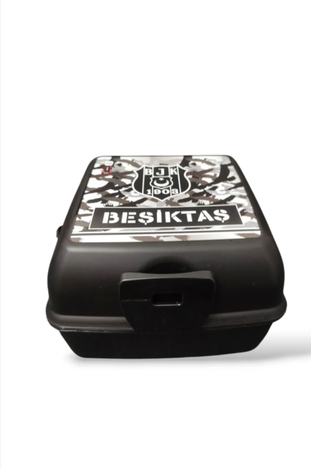 Beşiktaş Lisanslı Plastik Beslenme Kabı/Kutusu (Kamuflaj)