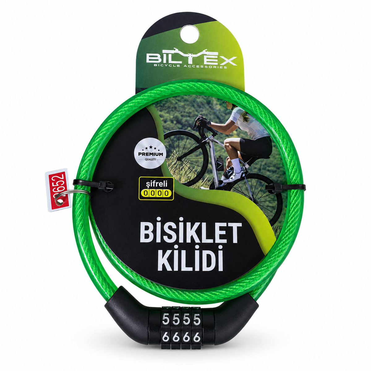 Bilteks Şifreli Bisiklet Kilidi MH-3237