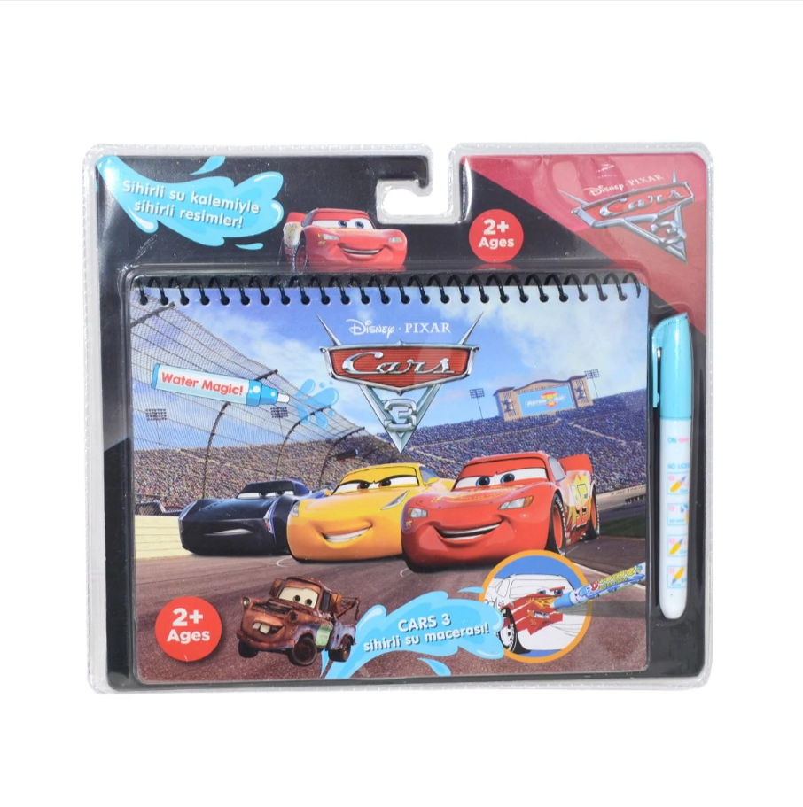 CARS SİHİRLİ BOYAMA KİTABI