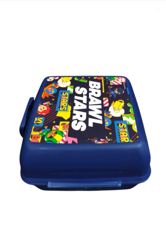 BRAWL STARS 4 Bölmeli Plastik Beslenme Kutusu Lacivert DDCQ23928