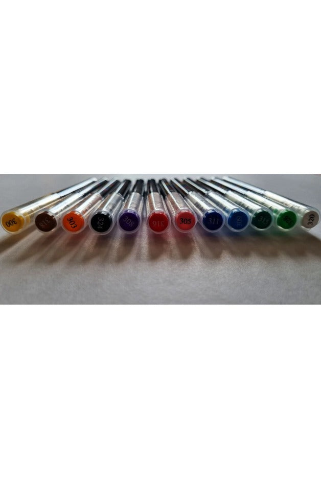 Brush Akrilik Marker Ufen Fırça Uçlu Akrilik Kalem 12 li