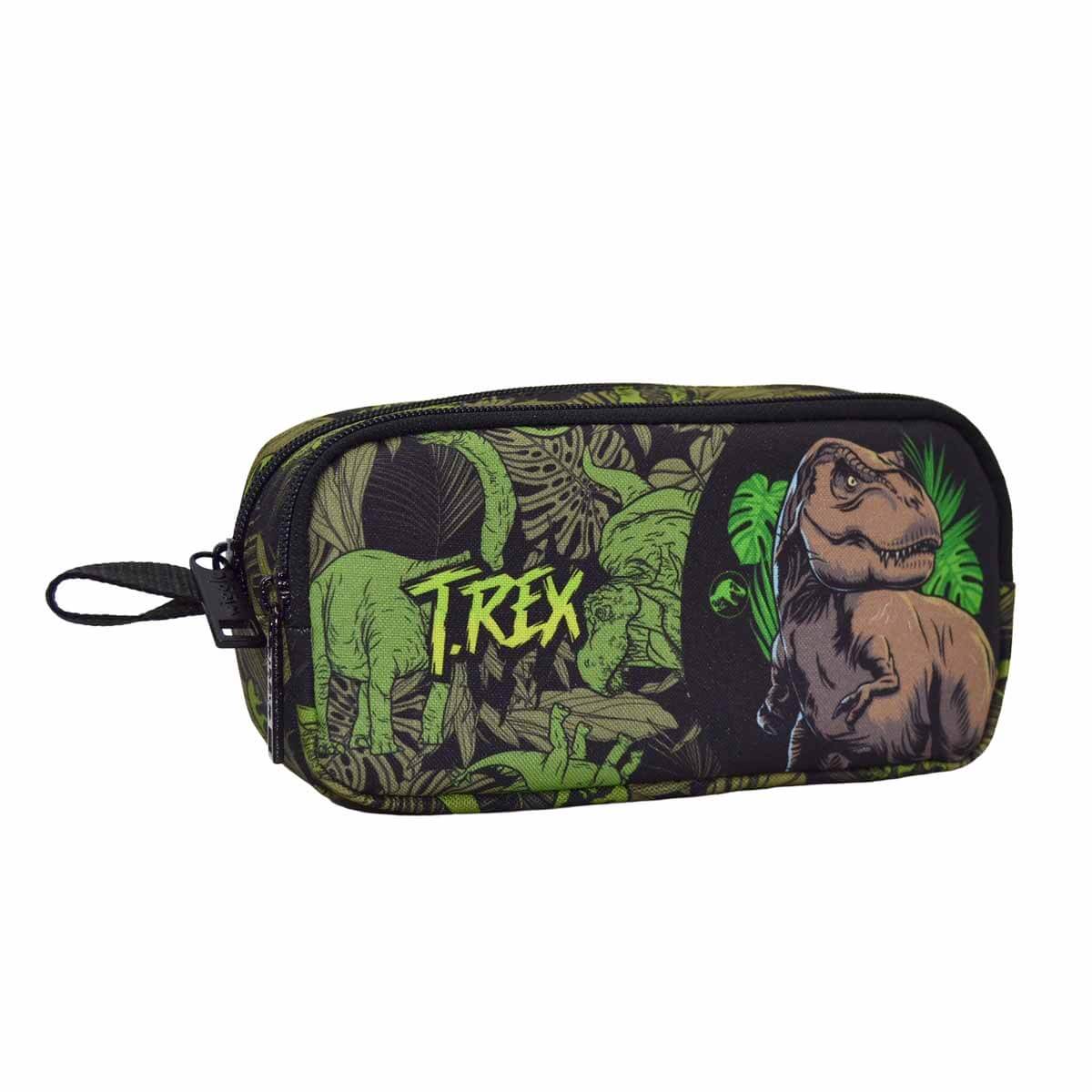 Trex Dinazor Kalem Kutu, Jurrasic World Kalem Çantası 2134,Trex Dinazor Desenli Kalemlik, Kalem Kutu, Kalemlik,