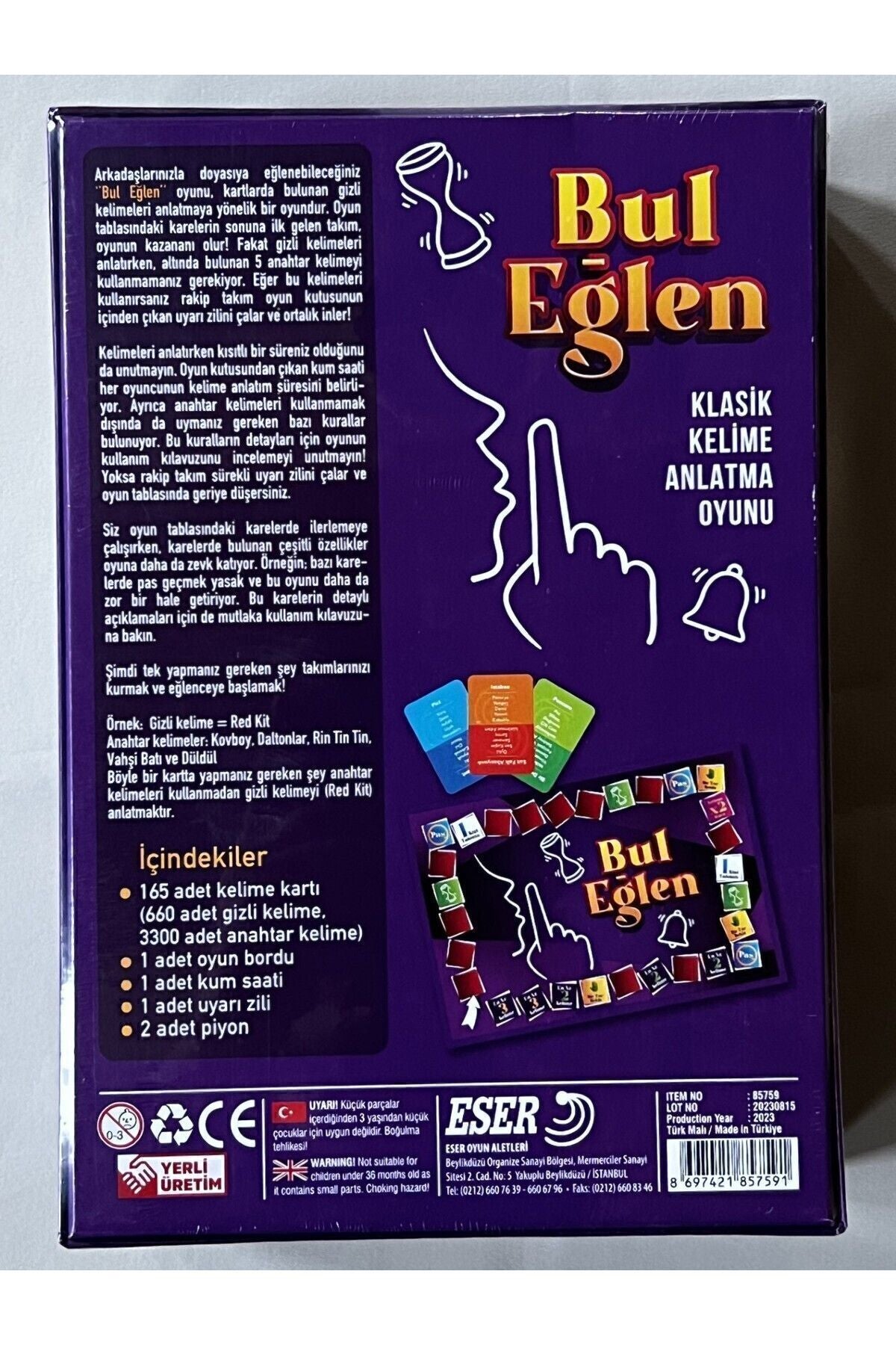 Bul Eğlen Grup Oyunu Yerli Tabu