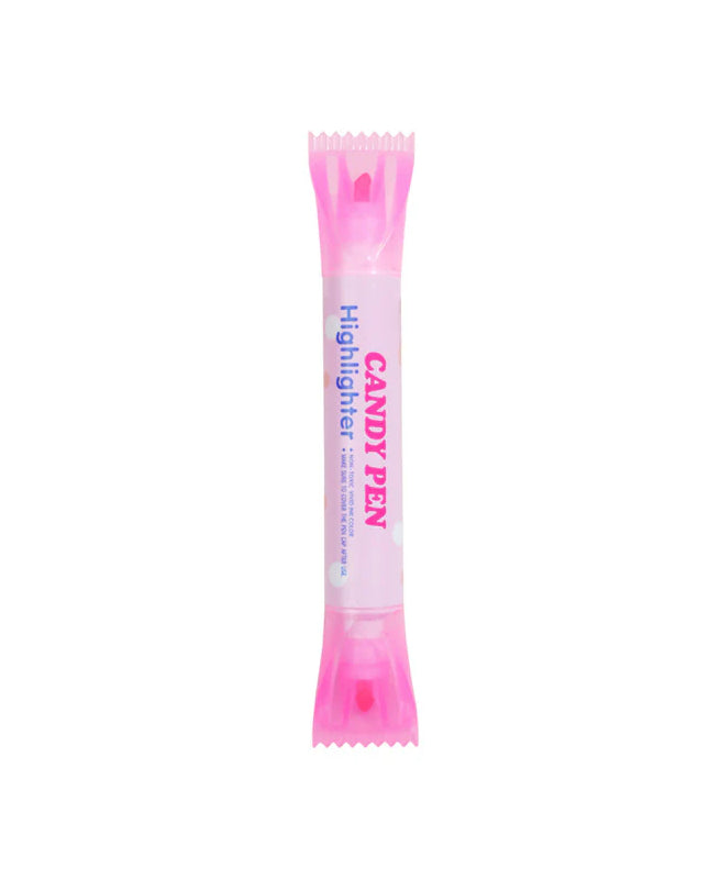 Candy Pen Çift Taraflı Şeker Fosforlu Kalem Seti Canlı Renkler 6'lı