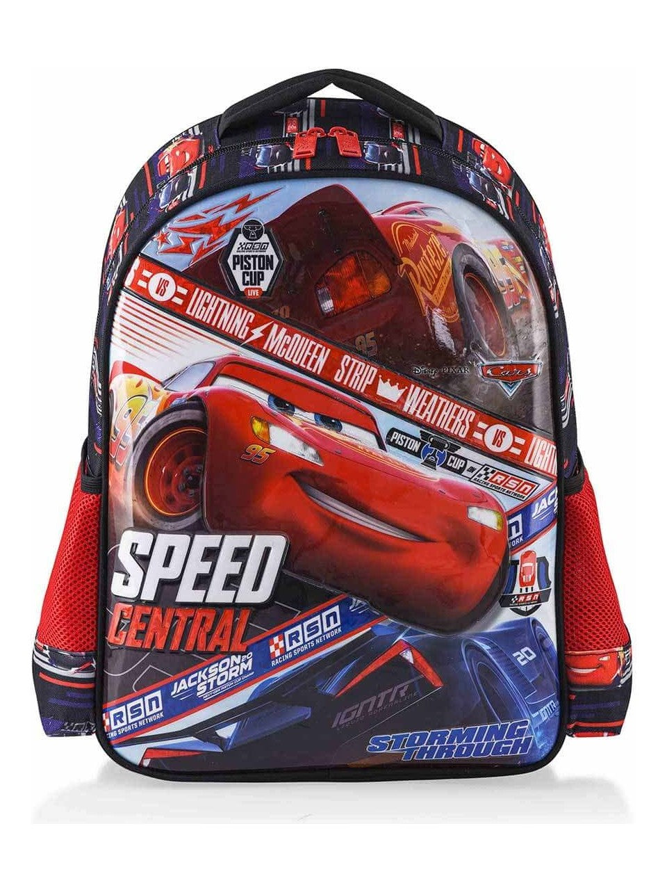 Cars Brick Speed Central Kırmızı Anaokulu Çantası 42186