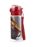 Aslan Baskılı 500 ml'lik Okul ve Günlük Matara/Suluk - Pipetli - 25570